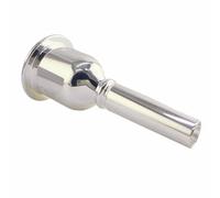 French Trombone Mouthpiece Silver Plated Rust Resistant Professional Musical Instrument for Amateurs and Beginners