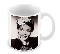 French Unicorn Ceramic Coffee Mug 325ml Famous Star Billie Holiday Singer Vintage Music 1