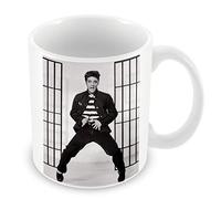 French Unicorn Ceramic Coffee Mug 325ml Famous Star Elvis Presley Singer Vintage Music 3