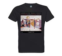 French Unicorn Men's T-Shirt Round Neck Organic Cotton Charles Mingus Album Cover Ah Um Jazz Artist Jazzmen, Black, XL