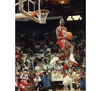 French Unicorn Michael Jordan All Star 88 Inches Reverse Dunk Star Celebrity Basket United States Poster