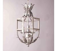 French V-intage Pendant Classic Wrought Iron Chandelier Old Ceiling Fixture Gold Hanging Light,Kitchen Light