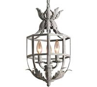 French V-intage Pendant Classic Wrought Iron Chandelier Old Ceiling Fixture Gold Hanging Light,Kitchen Light