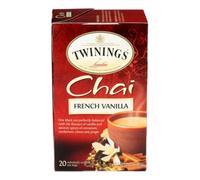 French Vanilla Chai Tea 20 Bags (Case of 6) By Twinings Tea