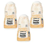 French Vanilla Flavour Syrup Concentrate Vegan Barista Shots 60ml Pack of 3 Compatible with Skinny Coffee Fat Gluten Sugar FREE Travel Size with Welari Thank You Card | (3pack) (180ml)