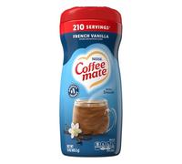 French Vanilla Flavoured Non Dairy Creamer Powder For Warm and Rich Taste, Lactose & Gluten Free, For 210 Servings (15 oz)