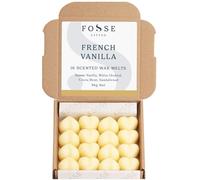 French Vanilla Soy Wax Melts 16 Pack | Soft, Sweet & Comforting | Natural, Vegan & Plastic Free | Up to 96 Hrs Scent | Pet Safe | Handmade in UK - Fosse Living