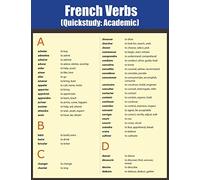 French Verbs: Quick Study Academic