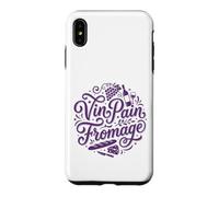French Vin Pain Fromage Wine Bread Cheese Culture Case for iPhone XS Max