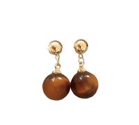 French vintage high-end fashion temperament earrings
