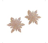 French vintage luxury earrings with a unique design for women; versatile and stylish, with a cool and indifferent vibe.