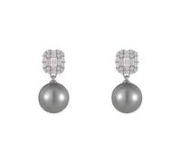 French vintage pearl earrings for women, simple and unique,fashionable and advanced temperament