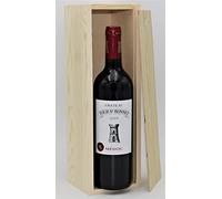 French Vintage Red Wine Gift - Château Tour St Bonnet 2015 - Médoc 75cl, in a Wooden Gift Box