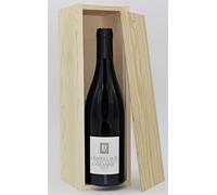 French Vintage Red Wine Gift - L'Ameillaud Cairanne 2011 - Côtes du Rhône Villages 75cl, in a Wooden Gift Box