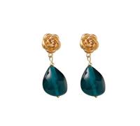 French vintage retro earrings for women, small group design sense, temperament versatile, high-end feeling, 2024 new trend cool