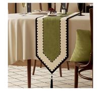 French Vintage Table Runner 140 120 90 72 60 48 Inch, Tabletop Decor | Table Mat Scarf for Coffees Table/ TV Stand/ Drawers/ Sideboard, Create A Layer Between Decor and Furniture