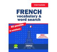 French Vocabulary & Word Search Intermediate