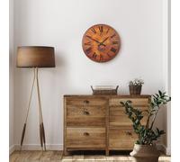 French Wine Chateau Wall Clock