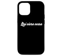 French Writing & Sayings: "Qui vivra verra" French Word Case for iPhone 12/12 Pro