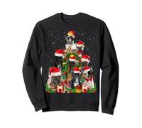 Frenchie Christmas Tree French Bulldog Christmas Sweatshirt