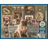 Frenchie Dog Design 500 Piece Jigsaw Puzzle Christmas Gift Idea for Teenagers