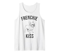 Frenchie Kiss Simple French Bulldog Owner Gift T-Shirt Tank Top