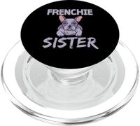 Frenchie Sister Bulldogs Frenchies French Bulldog PopSockets PopGrip for MagSafe