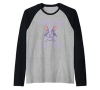 Frenchie Sister Bulldogs Frenchies French Bulldog Raglan Baseball Tee