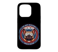 Frenchie Sleep Is Sacred Humor Case for iPhone 15 Pro