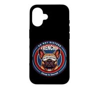 Frenchie Sleep Is Sacred Humor Case for iPhone 16