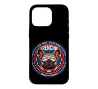 Frenchie Sleep Is Sacred Humor Case for iPhone 16 Pro