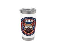 Frenchie Sleep is Sacred Humor Stainless Steel Insulated Tumbler