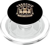 Frenchie Squad: Where Snoring Is A Funny Frenchie Saying PopSockets PopGrip for MagSafe