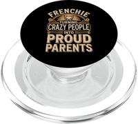 Frenchie: Turning Crazy People Into Funny Frenchie Saying PopSockets PopGrip for MagSafe