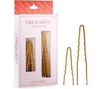 Frenchies Ultra Flocked Extra Soft French Twist Hair Pins: The French Hair Pins for Buns, Updo Hairstyles, Hair Extensions + Wigs - 20 Count Blond