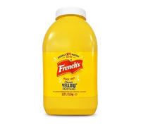 French's Classic Yellow Mustard, Deep & Tangy Flavour, Versatile Condiment, Bulk Container, Food Service Size, 3.37L
