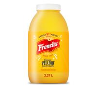 French's Classic Yellow Mustard, Deep & Tangy Flavour, Versatile Condiment, Bulk Container, Food Service Size, 3.5kg