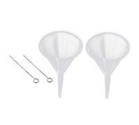 freneci 2pcs Small Plastic Funnels for Perfume Oil Filling Bottles Or Containers 40mm