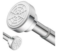 Frenessa Stainless Steel Extendable Telescopic Curtain Rod Tension Pole Net Voile Shower Curtains Rail (60-100cm)