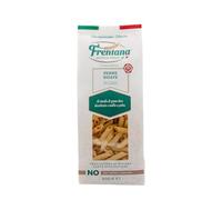 FRENTANA - Penne rigate made from durum wheat semolina, bronze-drawn, slow drying, Italian pasta, artisanal production, pack of 12 x 500g