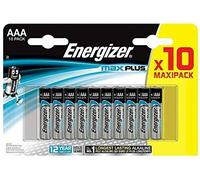 Frenterprises Energizer Max Plus AAA Advanced Alkaline Battery - Long Lasting Reliable Energy - Heavy Duty Cell Battery - Pack of 10