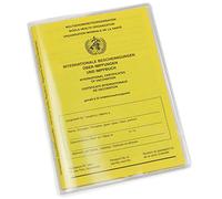 Frentree Vaccination Certificate Cover, Crystal Clear Protective Cover for Current Vaccination Card, Made in Germany, Tear-Resistant and Perfect Fit, Transparent Vaccination Certificate Cover