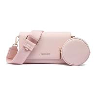 Frentree Women's Small Crossbody Bag Purse Shoulder Bag Elegant Compact Modern with Zip Lots of Storage Space, pink, Casual