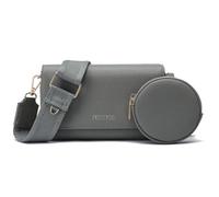 Frentree Women's Small Crossbody Bag Purse Shoulder Bag Elegant Compact Modern with Zip Lots of Storage Space, gray, Casual