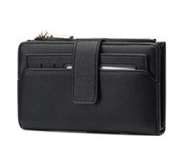 Frentree Women's Wallet RFID Protection Card Holder Large with Zip Large Space Removable Case & Gift Box