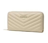 Frentree Women's Wallet with RFID Protection and Mobile Phone Pocket, Plenty of Space for Cards, Coins, Banknotes, beige, Casual