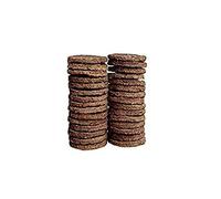 FRENUTRI Cow Dung Cake Made of Pure Desi Cow's Dung | Pure Organic Upla/Uple | for Homa, Pooja,Hawan, Pujan & Religious Purpose | Handmade, Sun Dried and Moisture Free 20 PEC