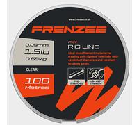 Frenzee Fxt Rig Line 0.09Mm 0.68Kg 1.5Lb - Clear, Clear