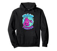 Freon Fighter HVAC Tech Refrigeration Cooling System Repair Pullover Hoodie