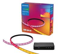 FREPERS - LED TV backlight, fluid color light strip behind TV, switch with TV display or sound, HDMI sync, accurate and no delay, smart light strip